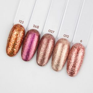 Platinum Gel gama rose gold individual